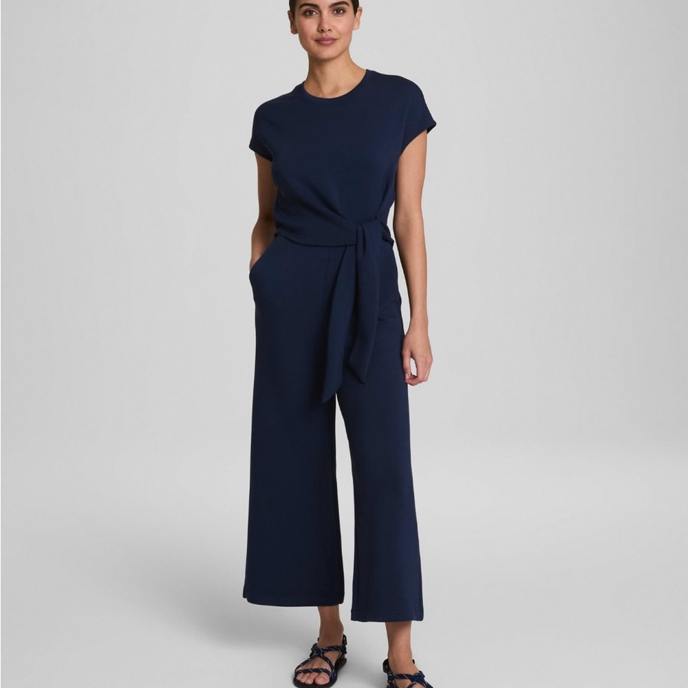 SPANX Elegant Navy Jumpsuit